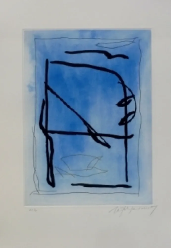 Acquaforte E Acquatinta Ràfols Casamada - Composition 13