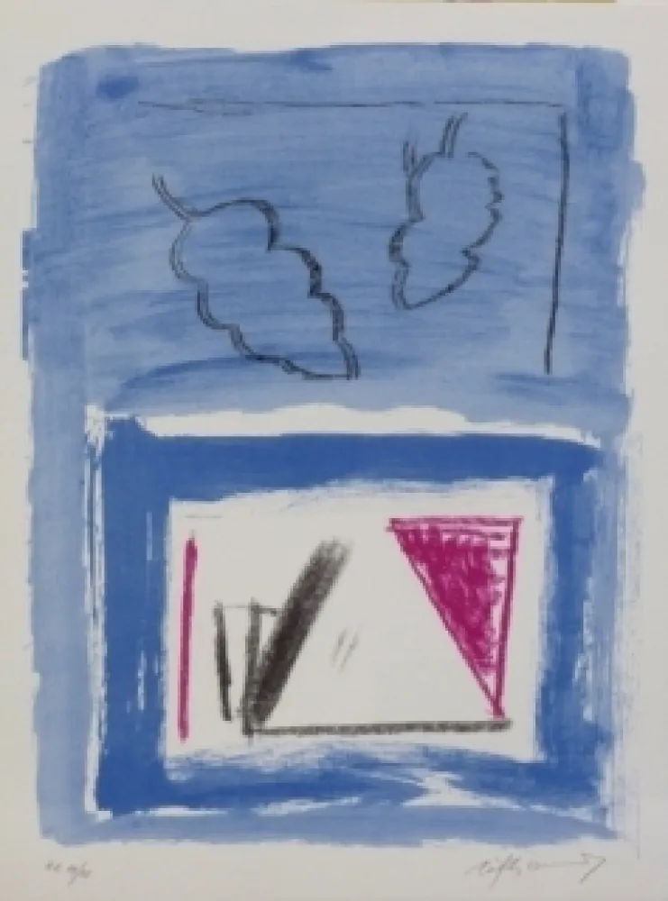 Litografia Ràfols Casamada - Composition 21