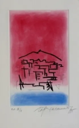 Acquaforte E Acquatinta Ràfols Casamada - Composition 4