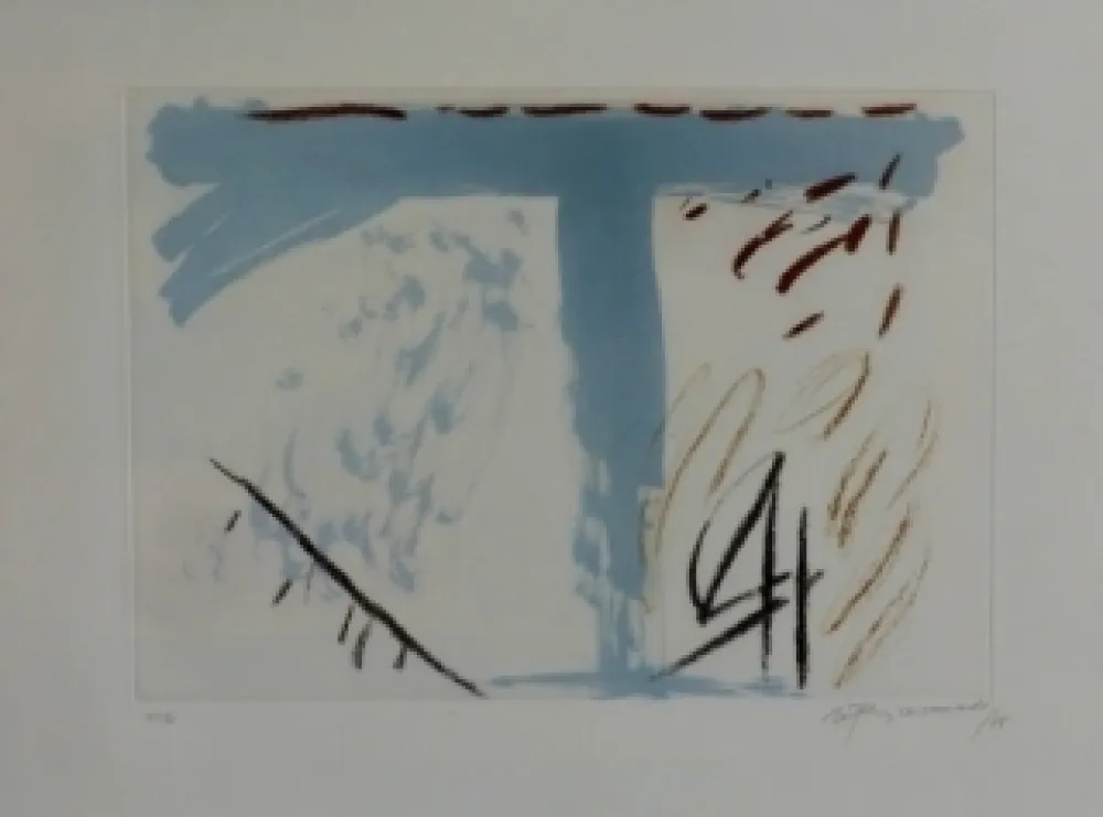 Acquaforte E Acquatinta Ràfols Casamada - Composition 58