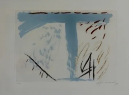 Acquaforte E Acquatinta Ràfols Casamada - Composition 58