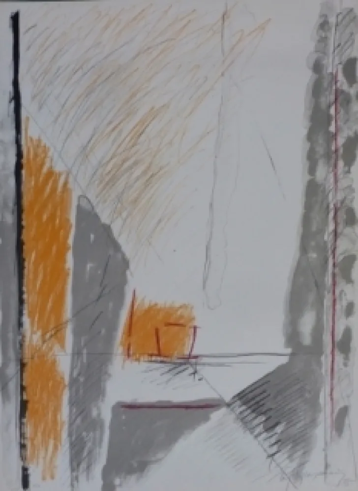 Litografia Ràfols Casamada - Composition 60