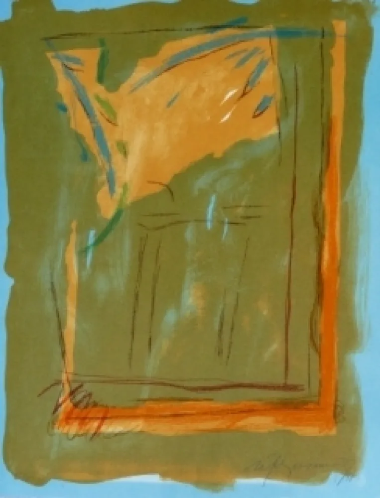 Litografia Ràfols Casamada - Composition 7