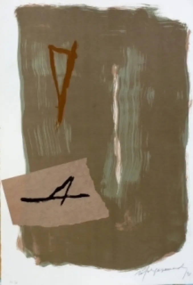 Litografia Ràfols Casamada - Composition 8