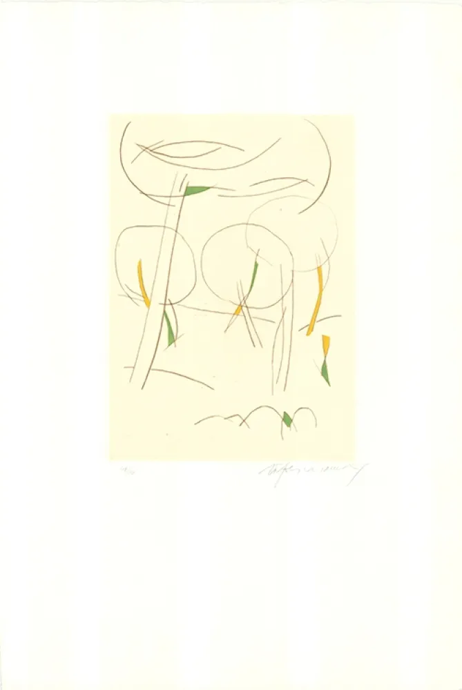 Acquaforte E Acquatinta Ràfols Casamada - El Bosc-5