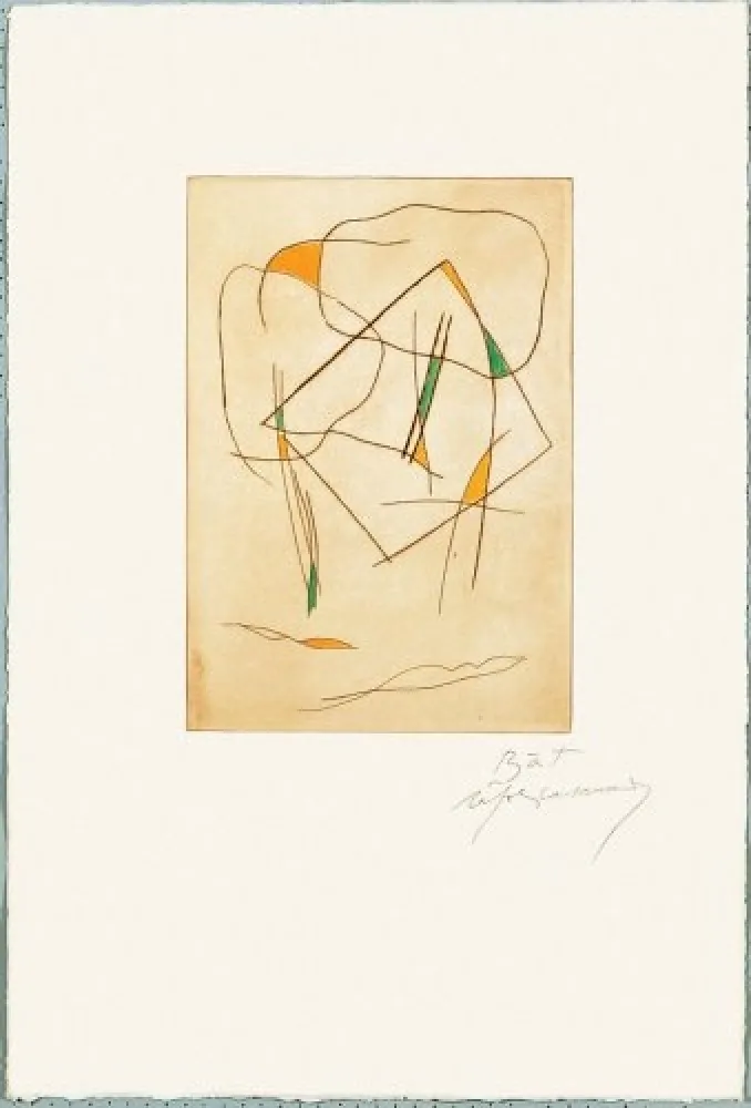 Incisione Ràfols Casamada - El bosc -6