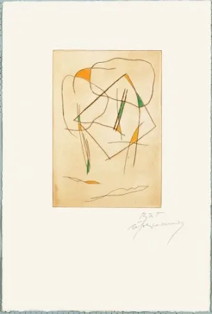 Incisione Ràfols Casamada - El bosc -6