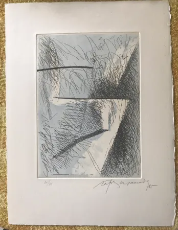 Incisione Ràfols Casamada - Estrats I