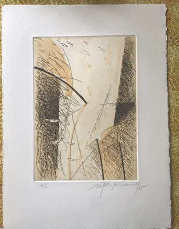 Incisione Ràfols Casamada - Estrats II