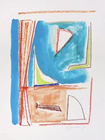 Litografia Ràfols Casamada - Estructures 2