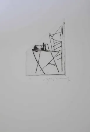 Incisione Ràfols Casamada - Jardí 2