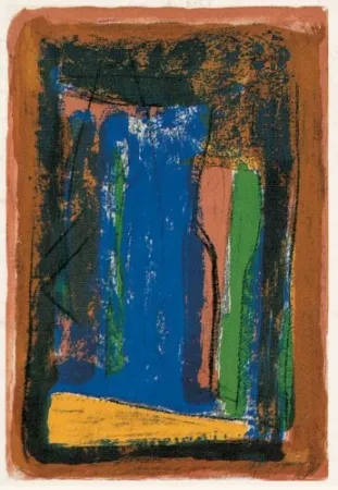 Litografia Ràfols Casamada - La tardor-7	 