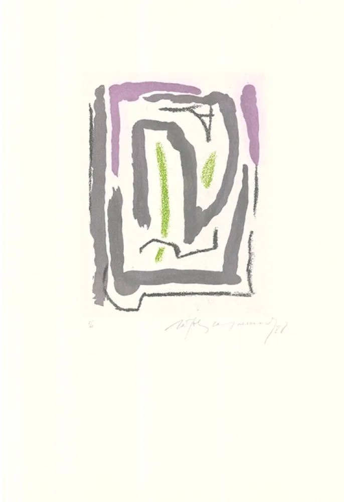 Acquaforte E Acquatinta Ràfols Casamada - Laberint-1