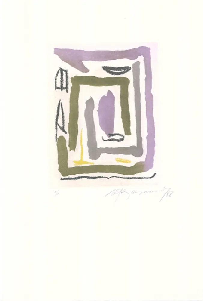 Acquaforte E Acquatinta Ràfols Casamada - Laberint-2