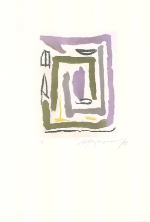 Acquaforte E Acquatinta Ràfols Casamada - Laberint-2