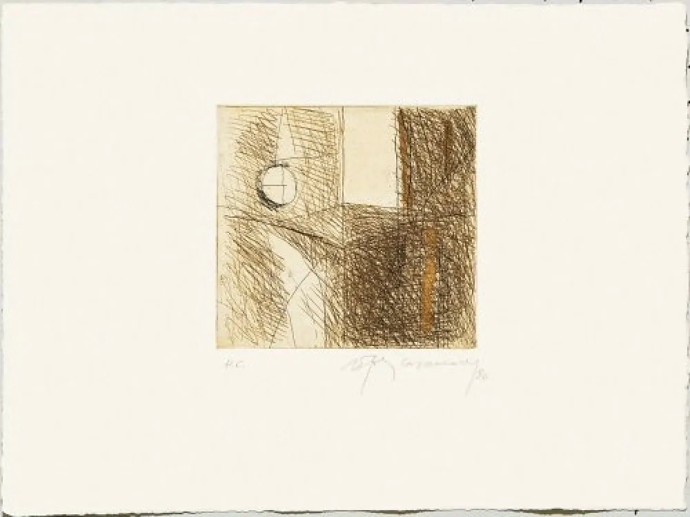 Incisione Ràfols Casamada - Les hores-5