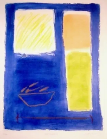 Acquatinta Ràfols Casamada - Mediterraneo III