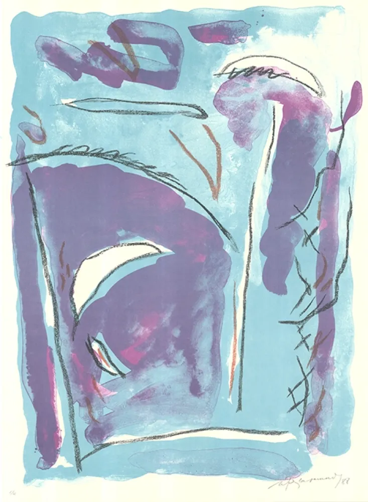 Litografia Ràfols Casamada - Parc-5