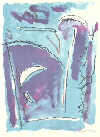 Litografia Ràfols Casamada - Parc-5