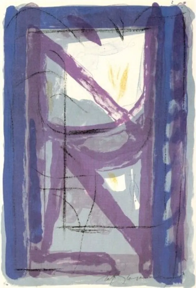 Litografia Ràfols Casamada - Portfolio 12th Anniversary of Galeria Joan Prats