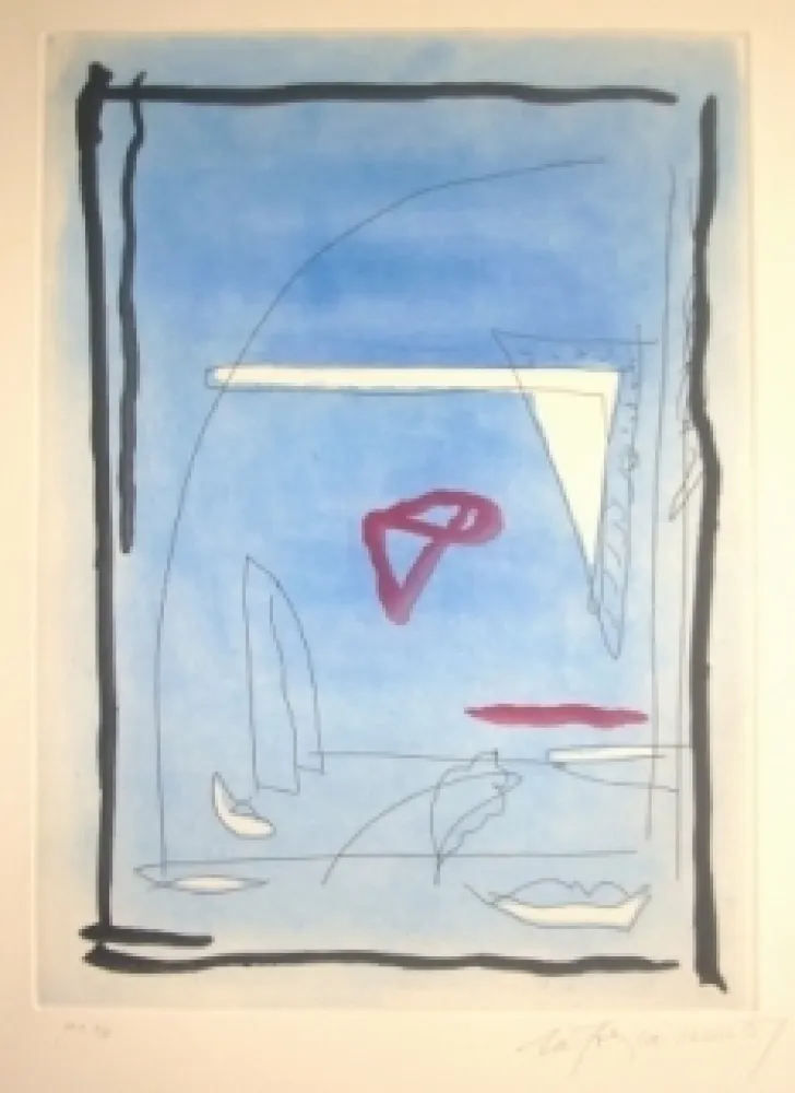 Acquaforte E Acquatinta Ràfols Casamada - Sans titre 13