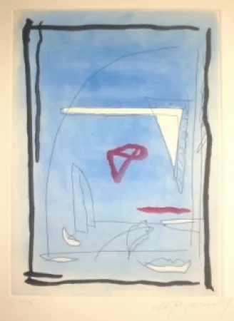 Acquaforte E Acquatinta Ràfols Casamada - Sans titre 13