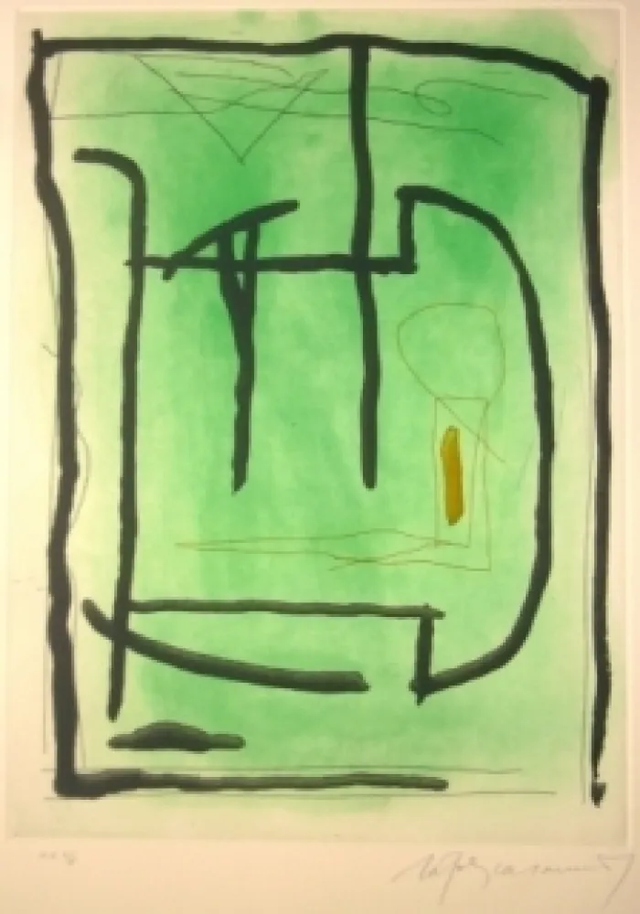 Acquaforte E Acquatinta Ràfols Casamada - Sans titre 14