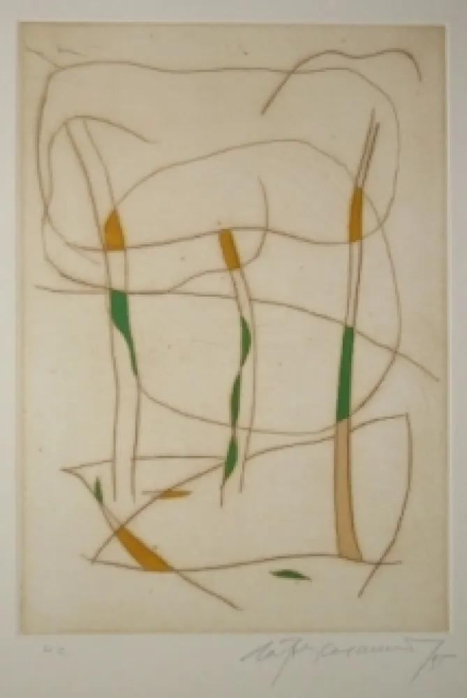 Acquaforte E Acquatinta Ràfols Casamada - Sans titre 15