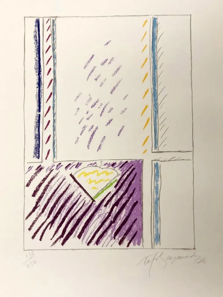 Serigrafia Ràfols Casamada - Sense Titól