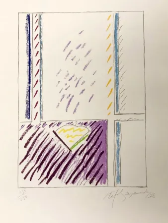 Serigrafia Ràfols Casamada - Sense Titól