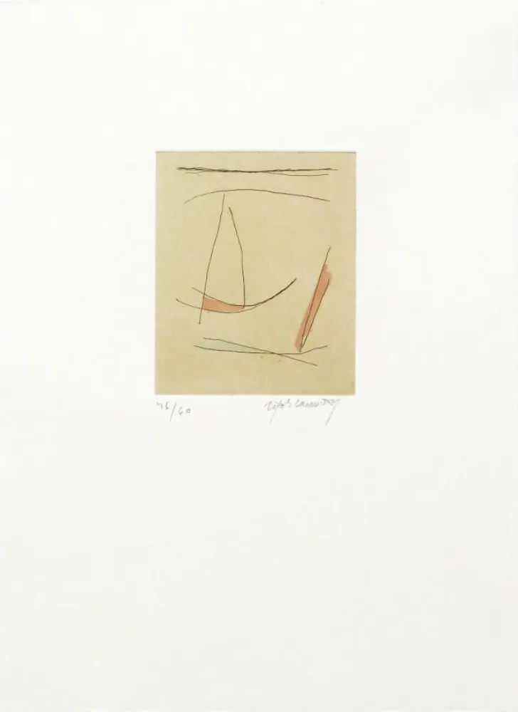 Incisione Ràfols Casamada - Signe i colors