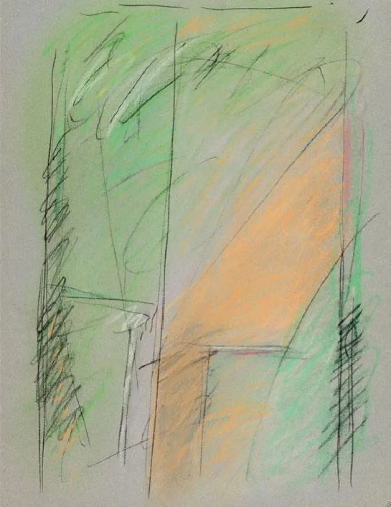 Incisione Ràfols Casamada - Verd gran