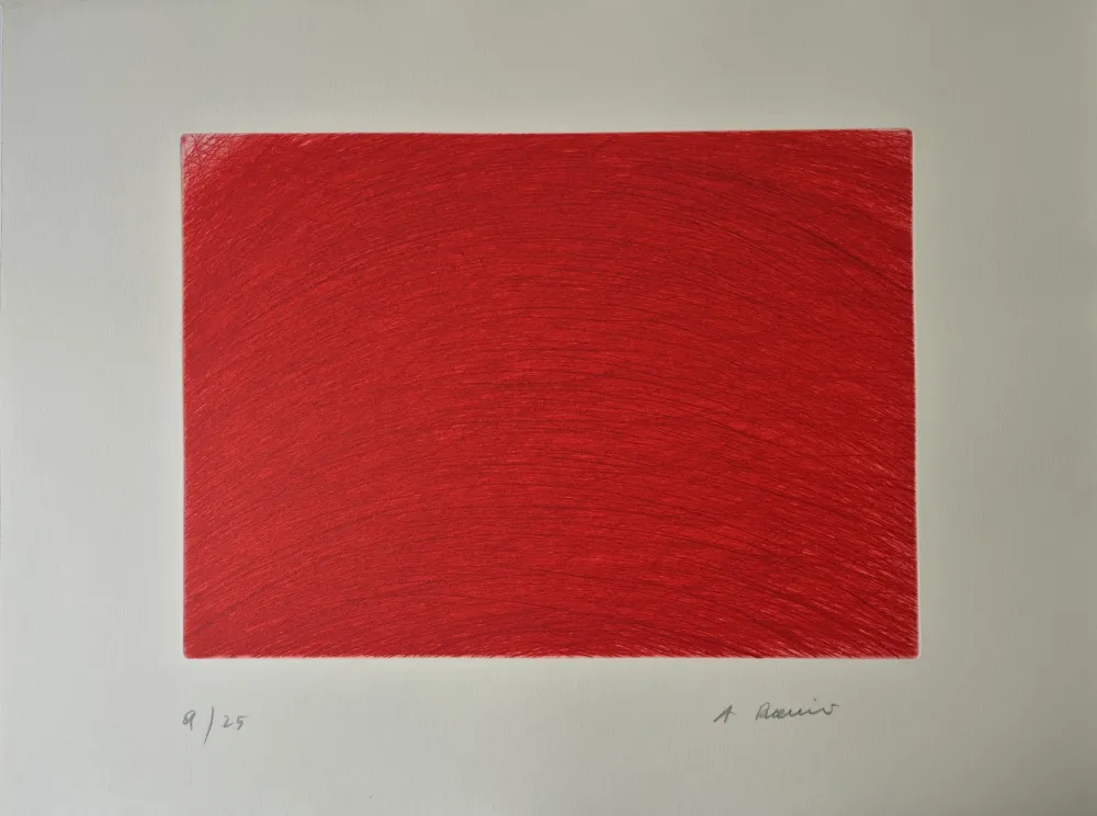 Incisione Rainer - Red Wave