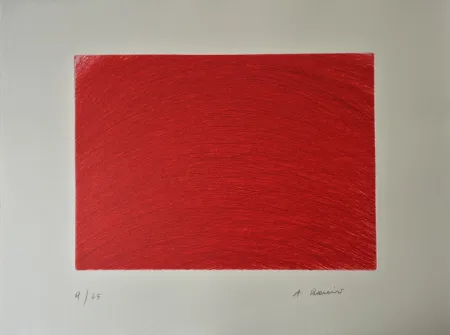 Incisione Rainer - Red Wave