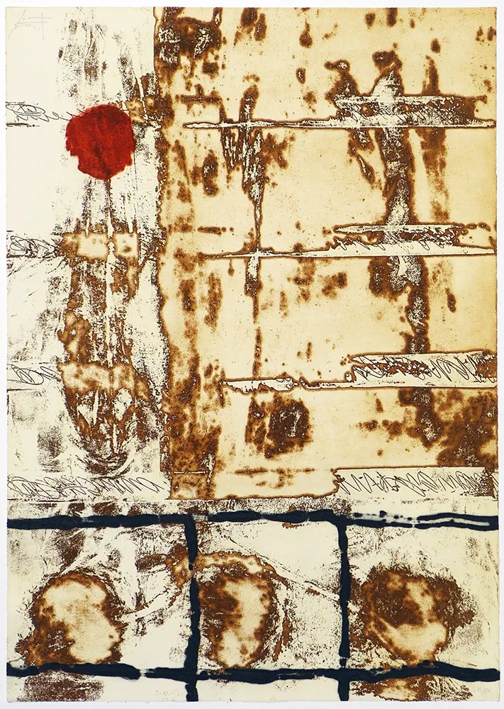 Acquatinta Ramírez Suass - Molí d'en Xina I