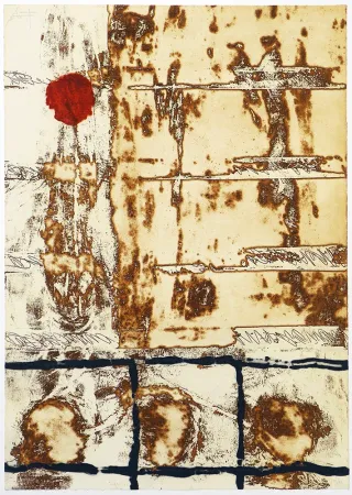 Acquatinta Ramírez Suass - Molí d'en Xina I