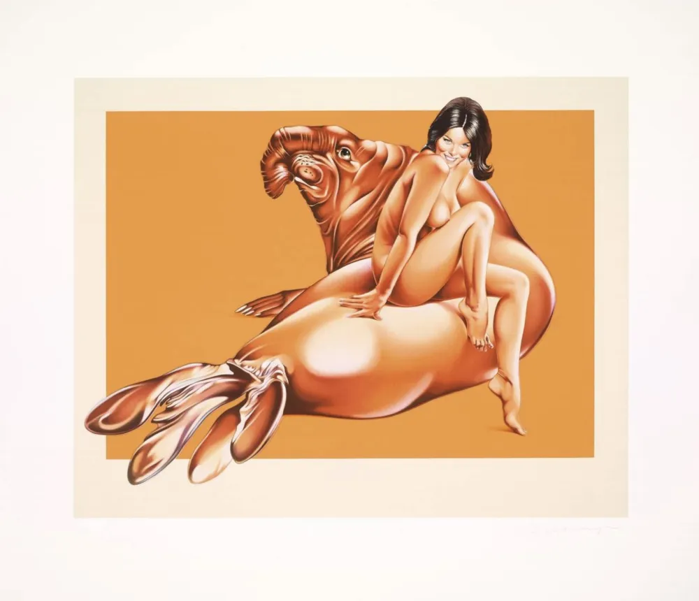 Litografia Ramos - Elephant Seal