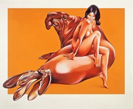 Litografia Ramos - Elephant Seal