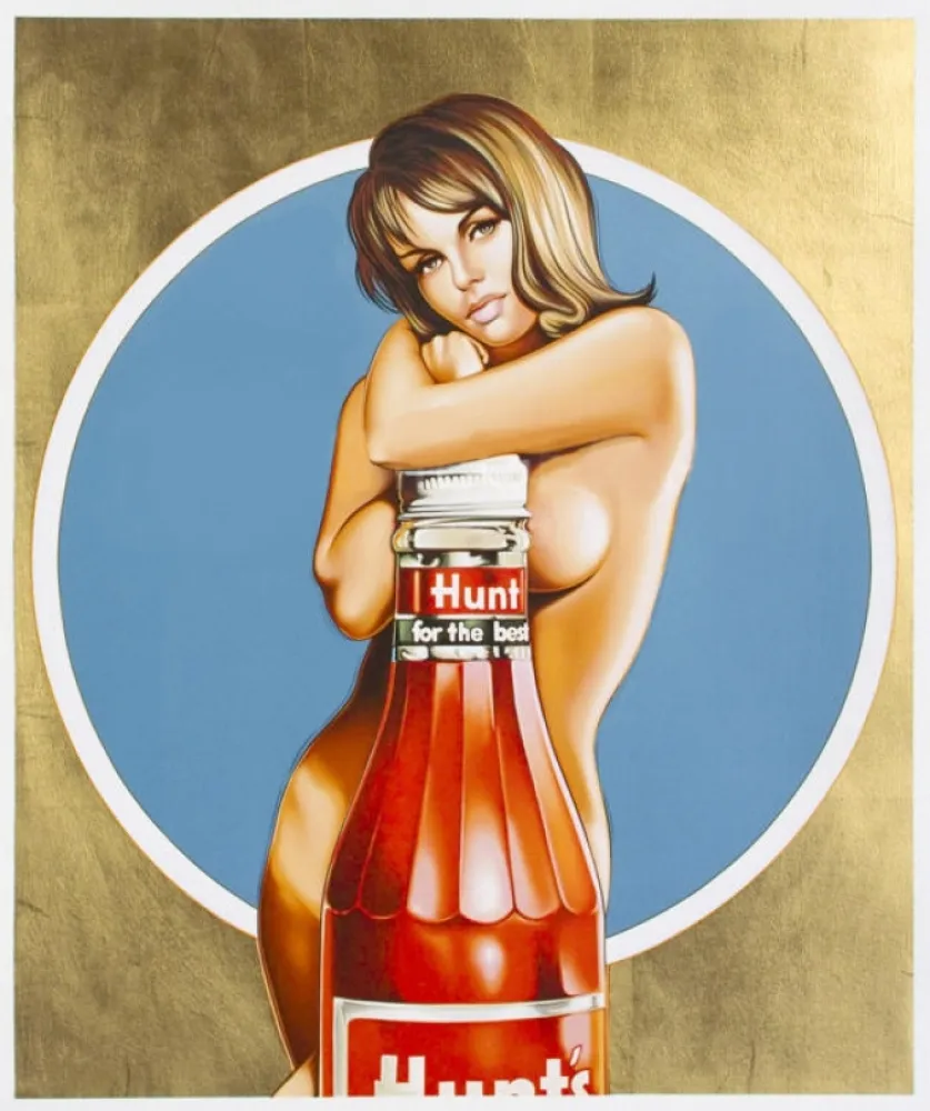 Litografia Ramos - Hunt for the Best (Gold)