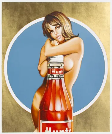 Litografia Ramos - Hunt for the Best (Gold)