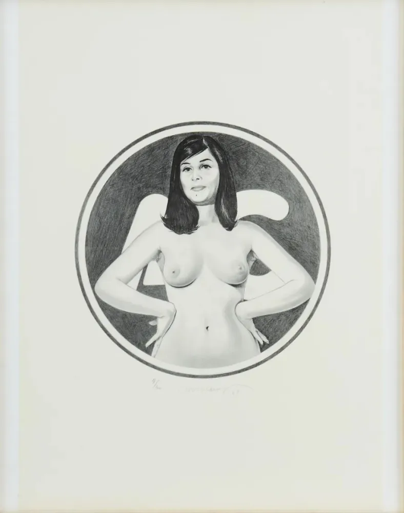 Litografia Ramos - Kvinna