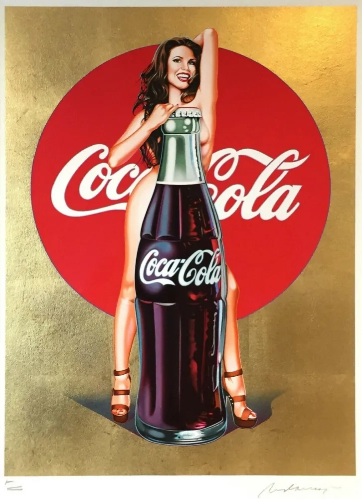 Litografia Ramos - Lola Cola #5 Gold edition