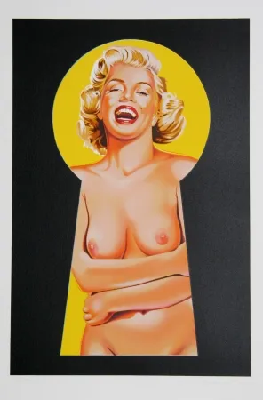 Litografia Ramos - Peek a Boo Marilyn 3