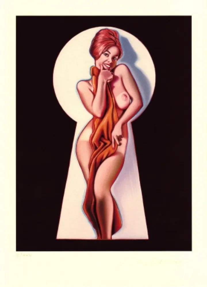 Grafica Numerica Ramos - Peek-a-Boo (the towel)