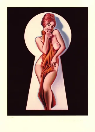 Grafica Numerica Ramos - Peek-a-Boo (the towel)