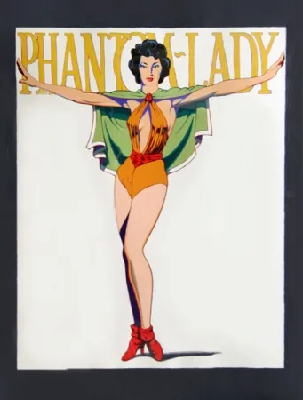 Serigrafia Ramos - Phantom Lady (Black)