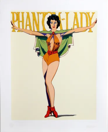 Serigrafia Ramos - Phantom Lady (White)