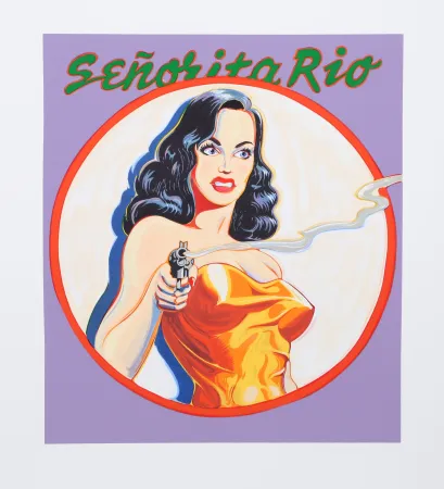Litografia Ramos - Senorita Rio