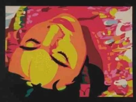 Serigrafia Rancillac - Sans titre