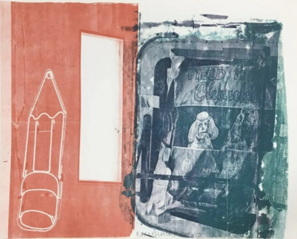 Serigrafia Rauschenberg - Best Buddies